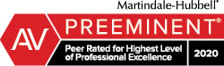 Rated AV Preeminent by Martindale-Hubbell logo