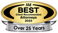 Best's Recommended Insurance Attorneys 2023 logo